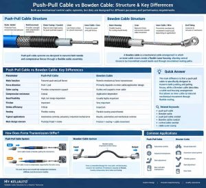 Push-Pull vs Bowden Cable Guide